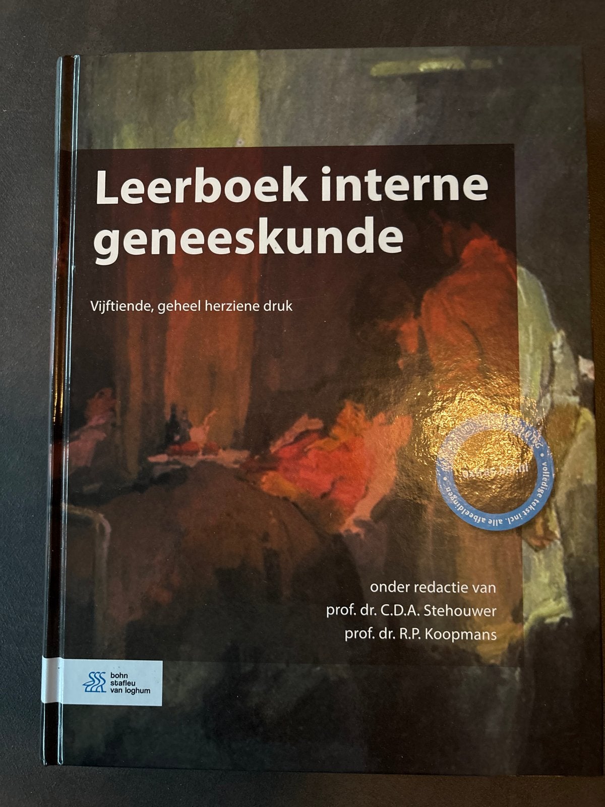 Leerboek interne geneeskunde - 15e herziene druk, Boeken, Ophalen of Verzenden, Beta, Zo goed als nieuw, WO