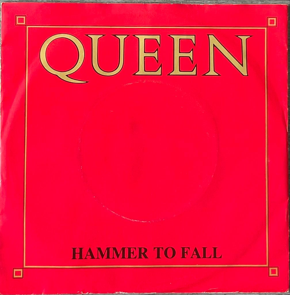 QUEEN - Hammer to fall (NL’84) plaat ALS NIEUW (UKop13), Verzenden, Single