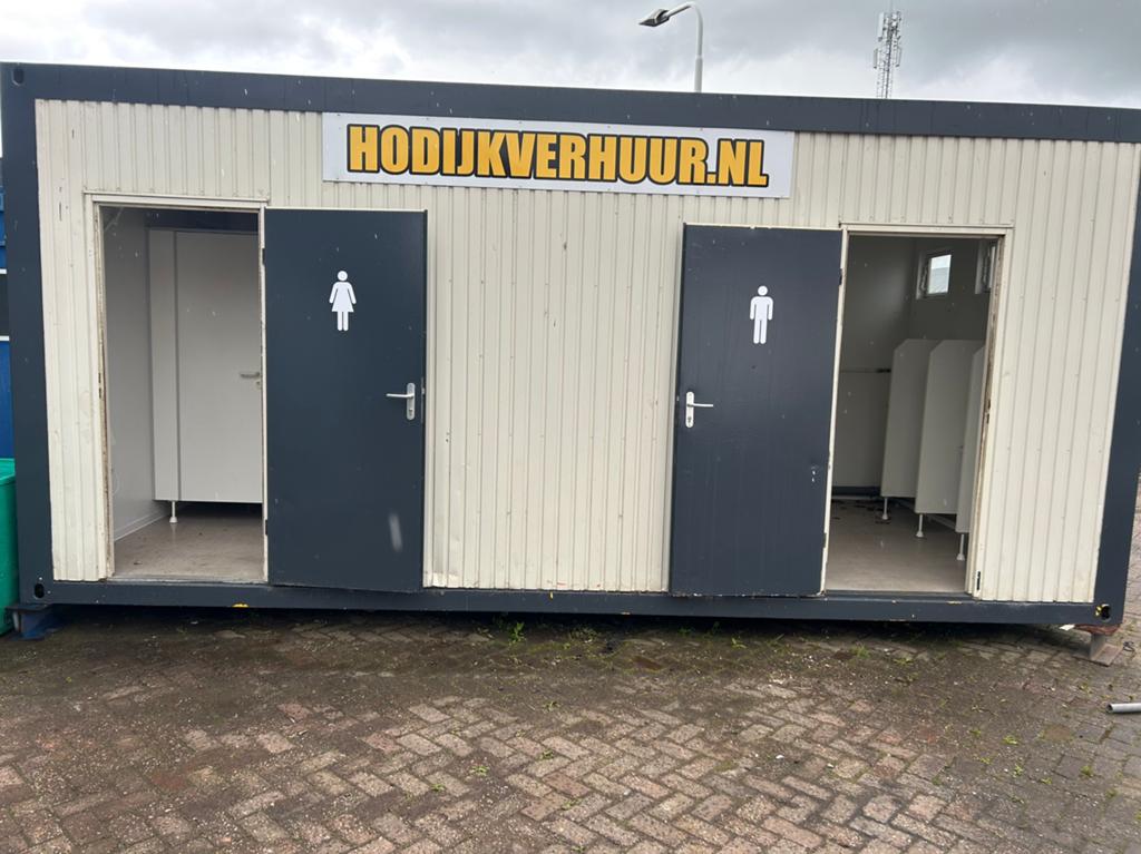 Mobiele Toiletunit 3x6m - sanitair toiletwagen  Verwarmd, Ophalen of Verzenden, Overige