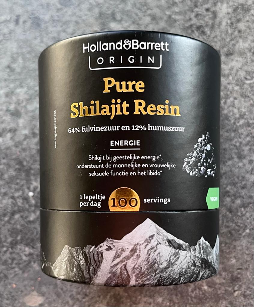 Holland & Barrett Pure Shilajit Resin - Energie & Libido, Sport en Fitness, Gezondheidsproducten en Wellness, Ophalen of Verzenden