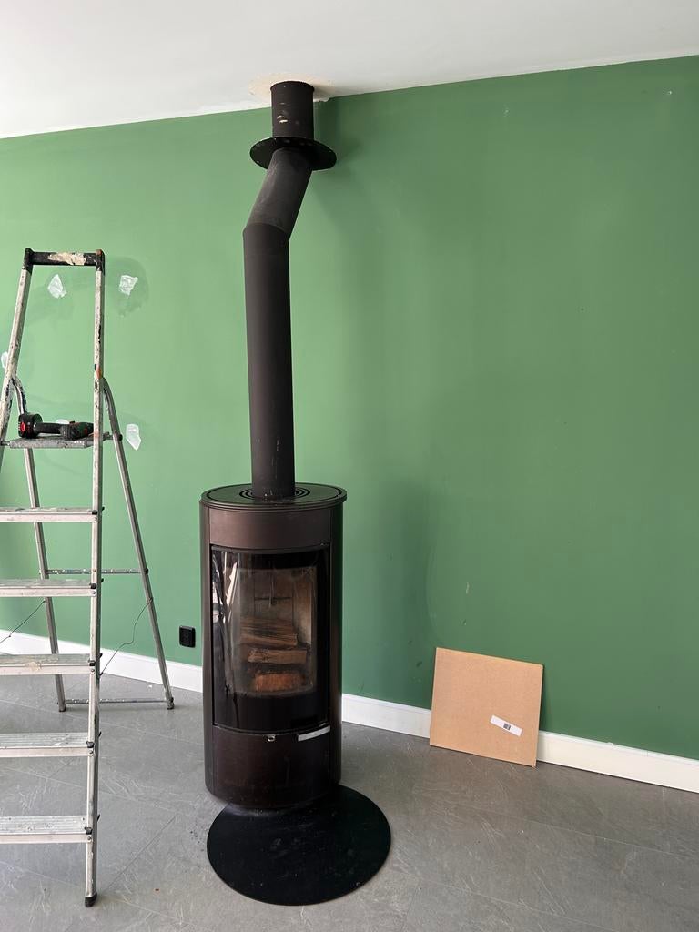 SpArtherm Senso S Houtkachel - 7.0 kW, Huis en Inrichting, Kachels, Ophalen, Gebruikt, Houtkachel, Vrijstaand