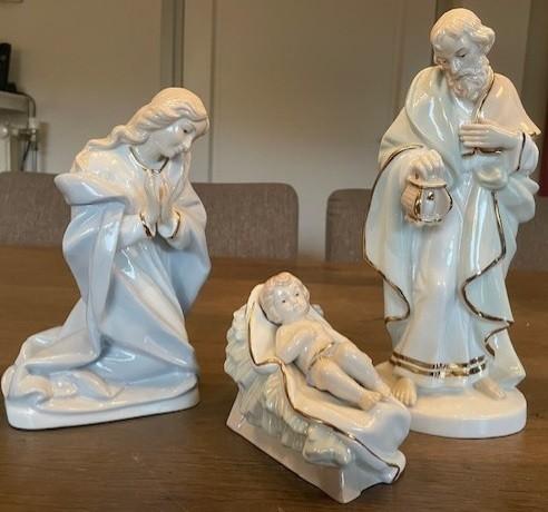 Kerstgroep CBC Italiaans Porselein, Diversen, Kerst, Ophalen of Verzenden, Zo goed als nieuw