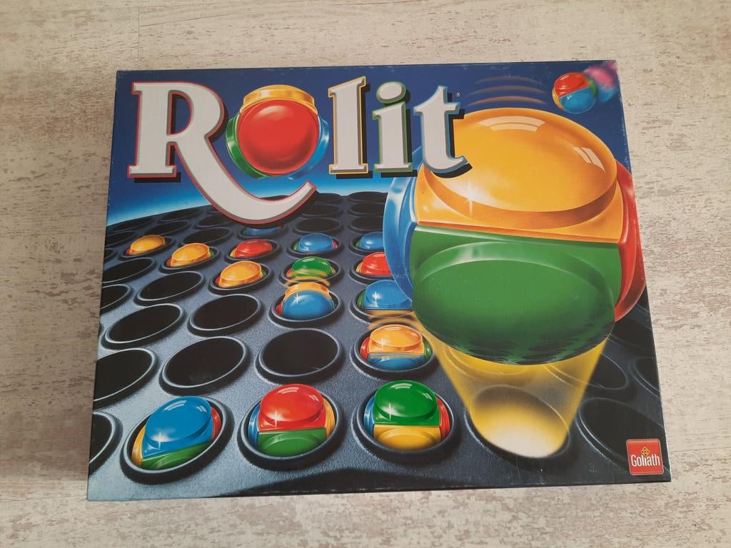 ROLIT spel met de balletjes, Hobby en Vrije tijd, Gezelschapsspellen | Bordspellen, Vijf spelers of meer, Ophalen of Verzenden