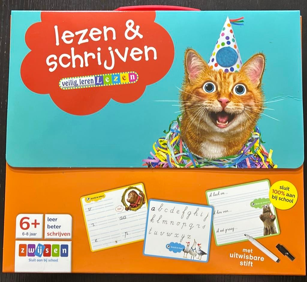 Veilig leren lezen - Lezen en schrijven, Ophalen of Verzenden, Zo goed als nieuw