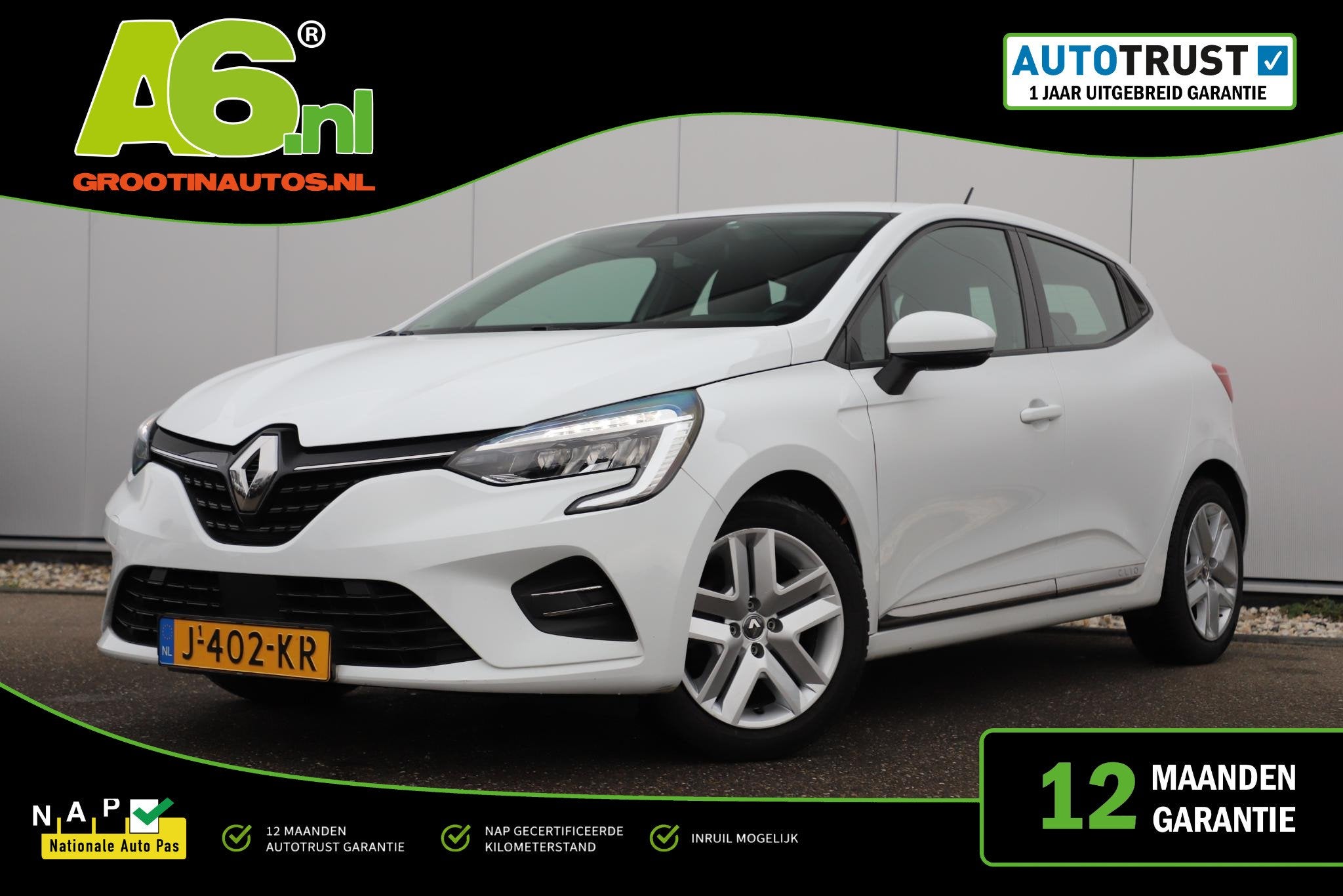 Renault Clio 1.0 TCe Bi-Fuel Zen Navigatie Carplay Android A