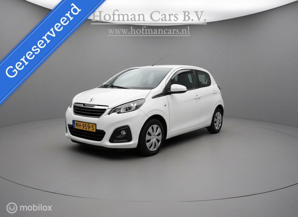 Peugeot 108 1.0 e-VTi Blue Lion | NAP | Nederlandse Auto | 5, Auto's, Voorwielaandrijving, Stof, Gebruikt, 4 stoelen