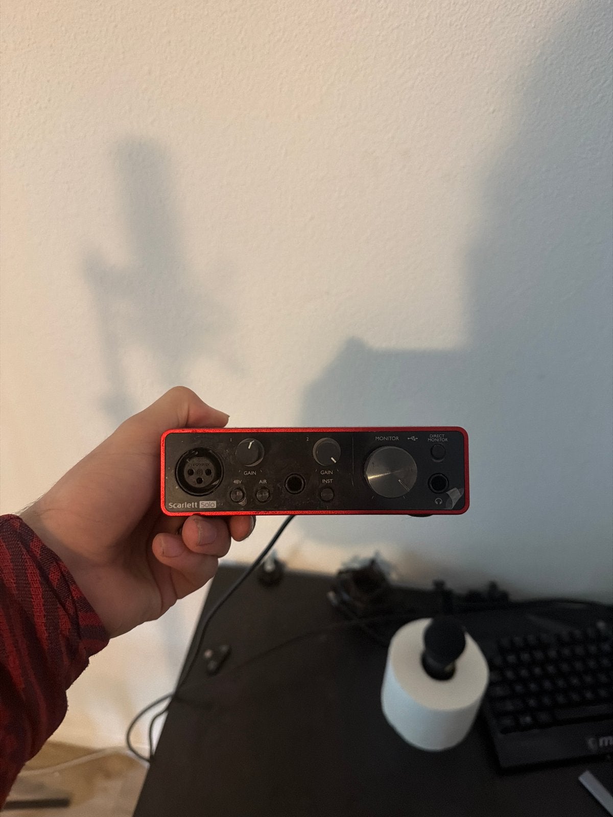 Focusrite Scarlett Solo USB Audio Interface, Ophalen, Gebruikt