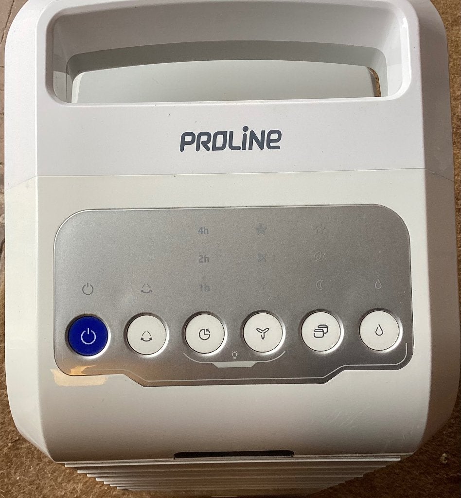 Proline air cooler, Witgoed en Apparatuur, Ophalen, Ventilator met afstandsbediening, Gebruikt, Vloerventilator