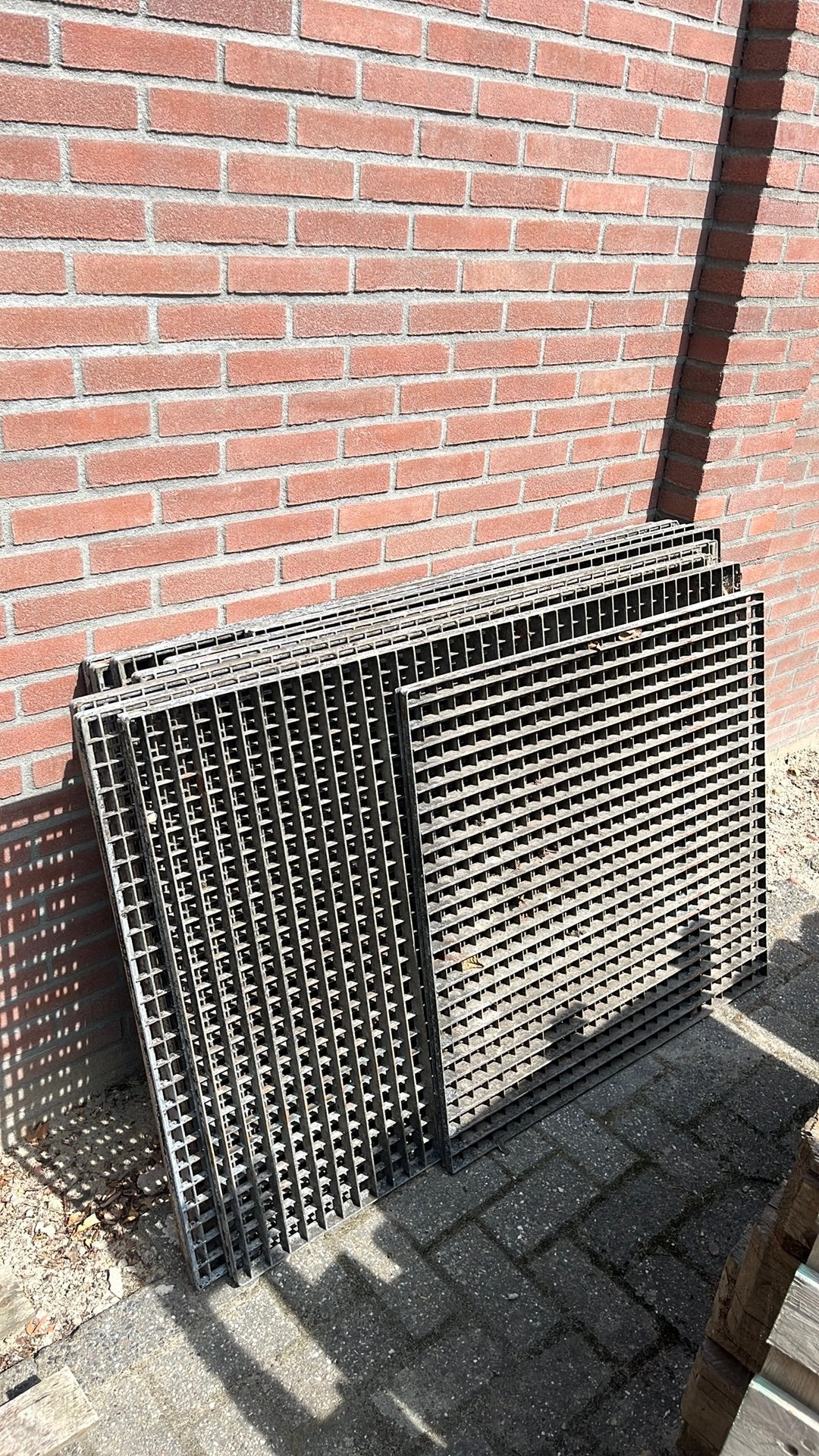 Gegalvaniseerde roosters 125x87, Ophalen, Gebruikt