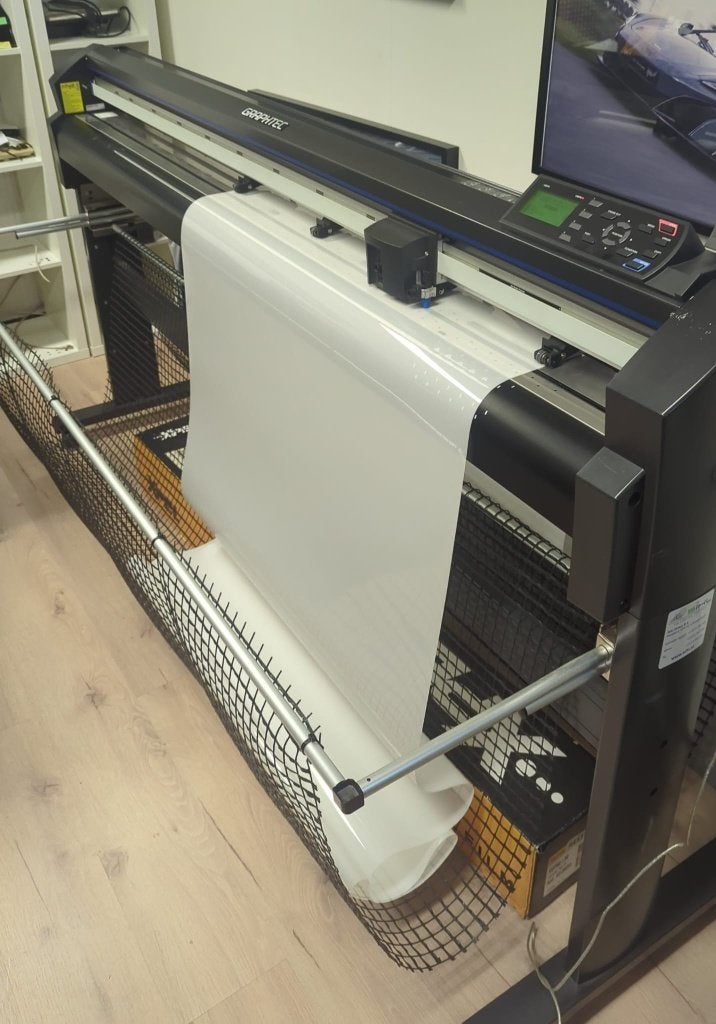 graphtec 8600, Computers en Software, Printers, Ophalen, Gebruikt, Laserprinter, Printer