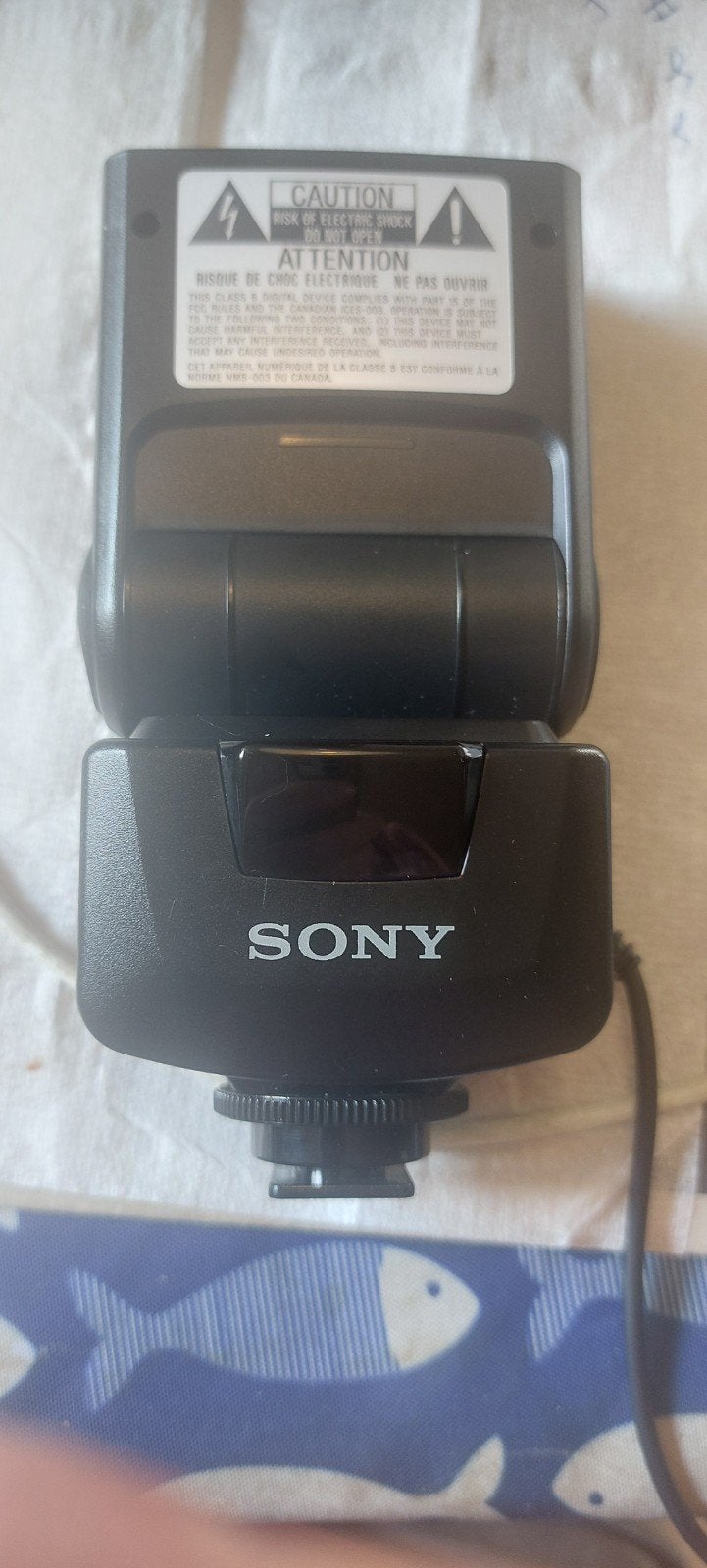 Sony HVL-F1000 Externe Flitser - Zo goed als nieuw, Audio, Tv en Foto, Externe flitser, Ophalen of Verzenden, Zo goed als nieuw