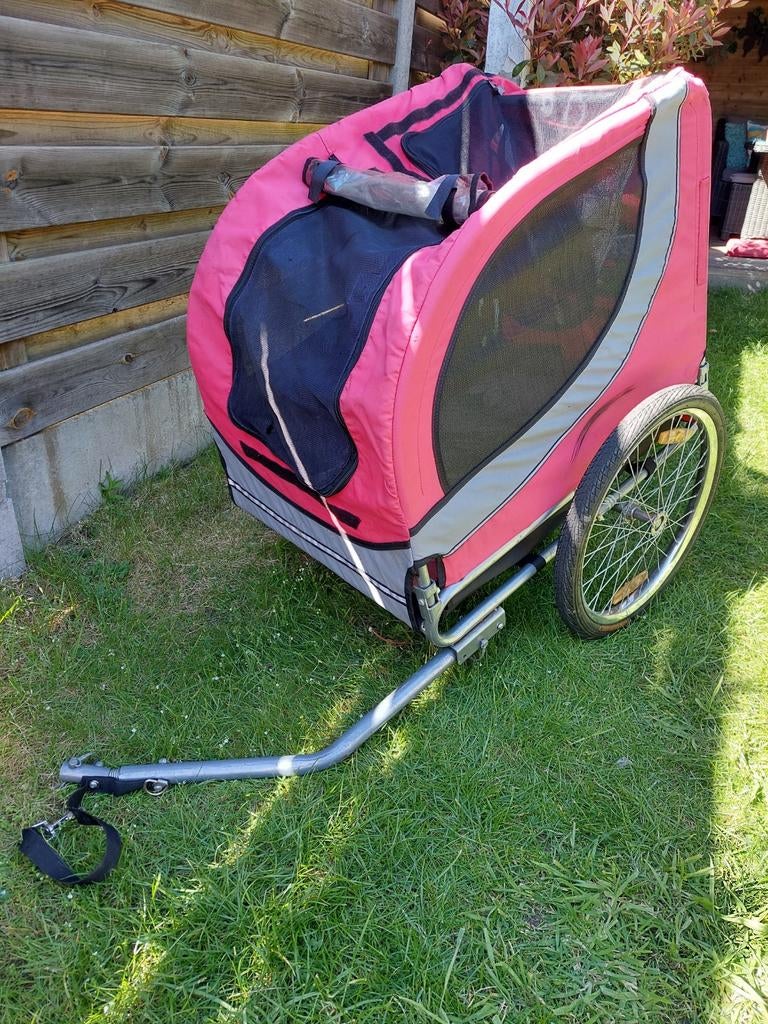 Honden fietskar- gebruikt maar nog netjes, Fietsen en Brommers, Ophalen, Gebruikt, Hondenkar