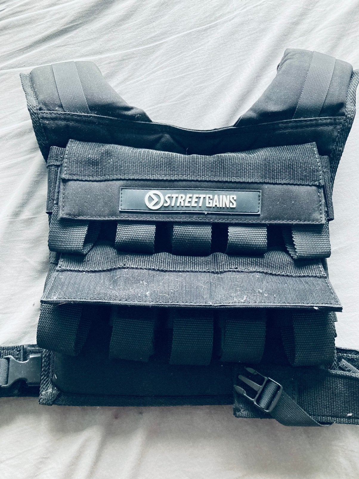 Zo goed als nieuw Streetgains fitness weight vest 20kg, Diversen, Ophalen of Verzenden, Zo goed als nieuw