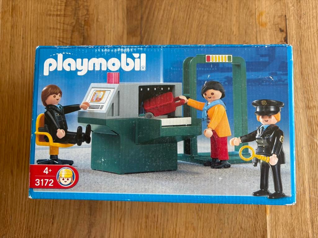 2002 Playmobil 3172 City Airport Bagagecontrole, Ophalen of Verzenden, Nieuw