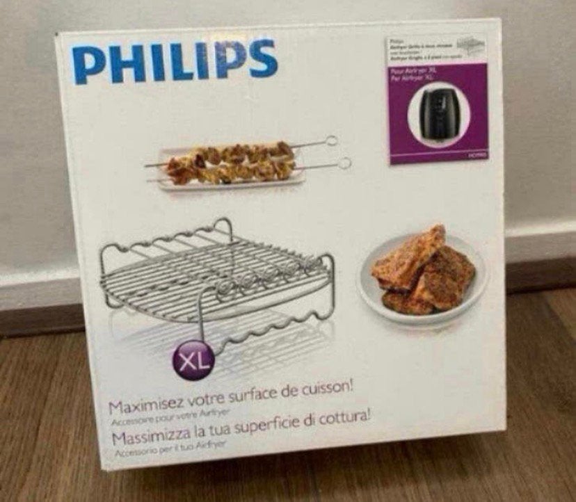 Philips Airfryer toebehoren grill, spies, nieuw, Ophalen of Verzenden, Nieuw, Airfryer