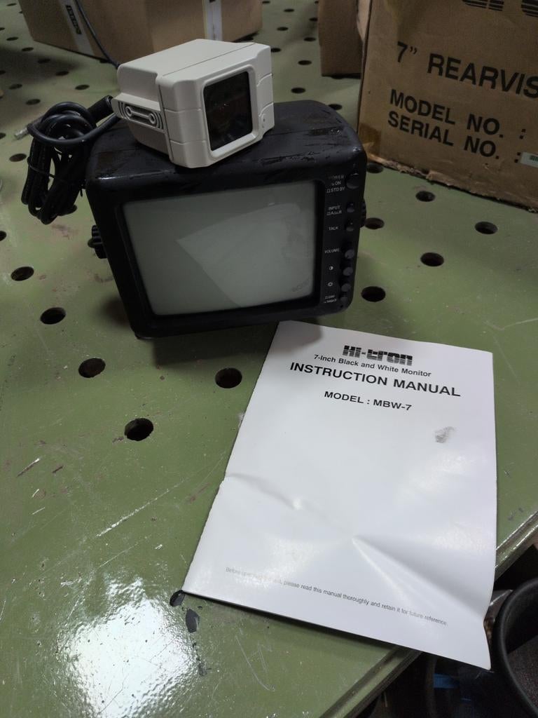Achteruitrij camera vintage, Ophalen, Nieuw