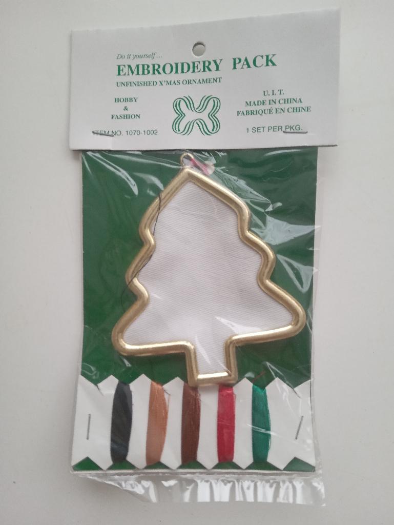 Kerst beer borduur setje, nieuw in verpakking, Oosterveldweg 15, 7274 DZ, Verzenden, Nieuw, Handborduren