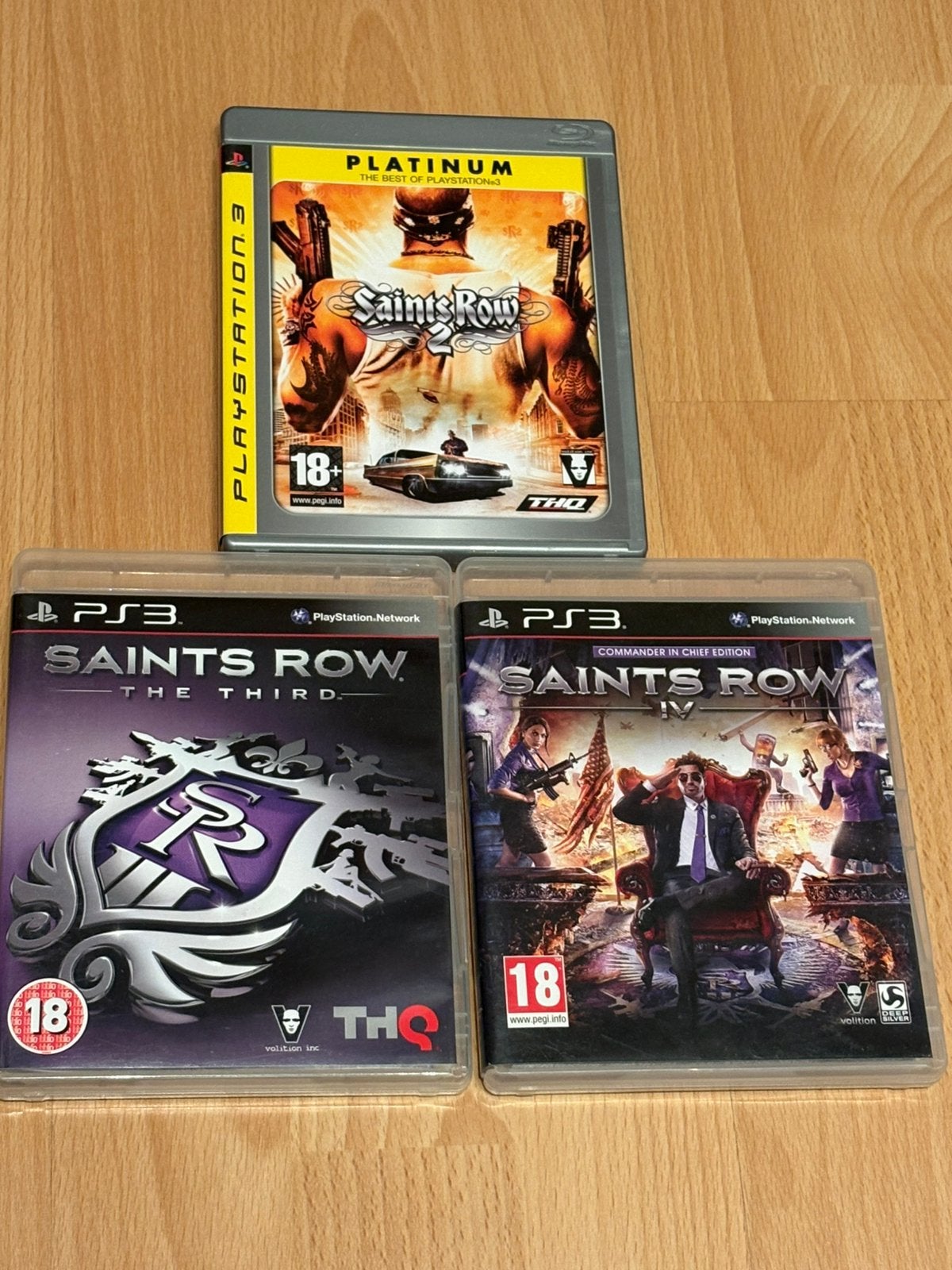 Ps3 Saints Row deel 2 , 3 en 4, Avontuur en Actie, Vanaf 18 jaar, 1 speler, Ophalen of Verzenden