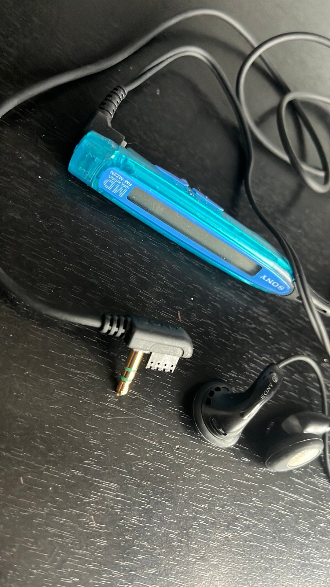 Sony Mini Afstandsbediening voor Minidisc met Oortjes, Audio, Tv en Foto, Walkmans, Discmans en Minidiscspelers, Ophalen of Verzenden