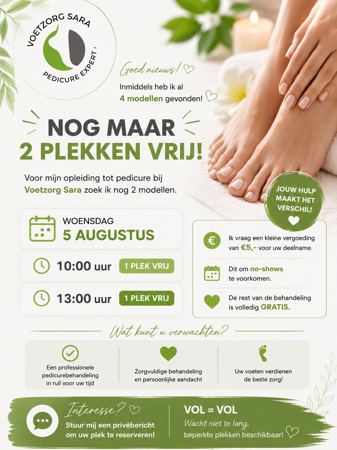 Pedicure modellen