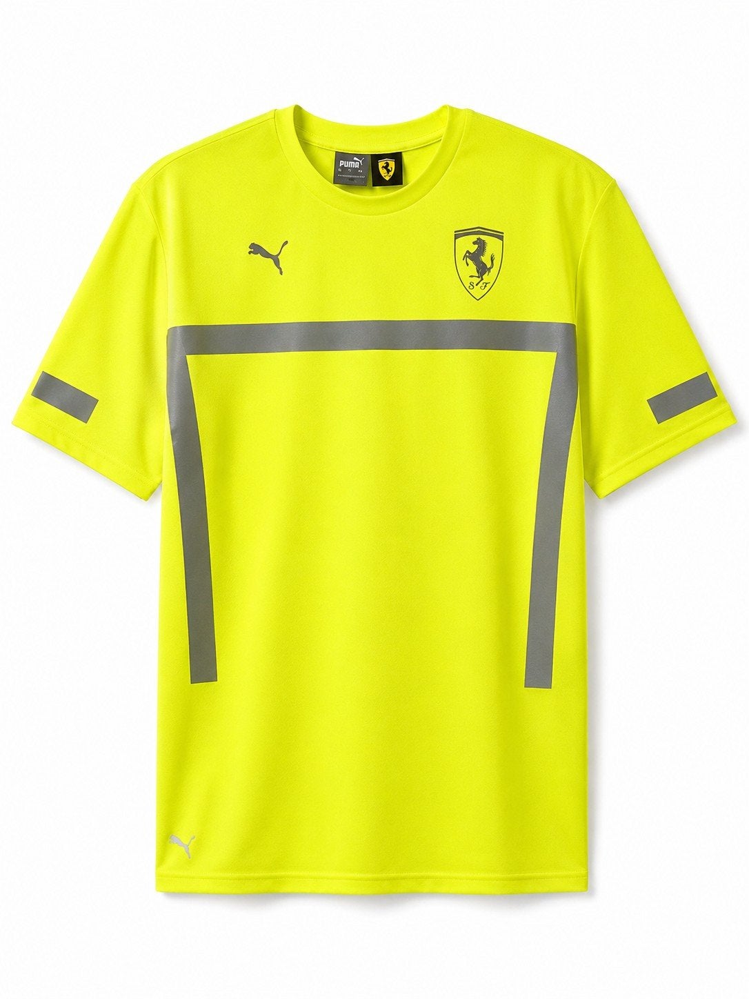 Puma Ferrari T-shirt Maat L Neon Geel Nieuw, Maat 52/54 (L), Overige kleuren, Nieuw, Ophalen of Verzenden