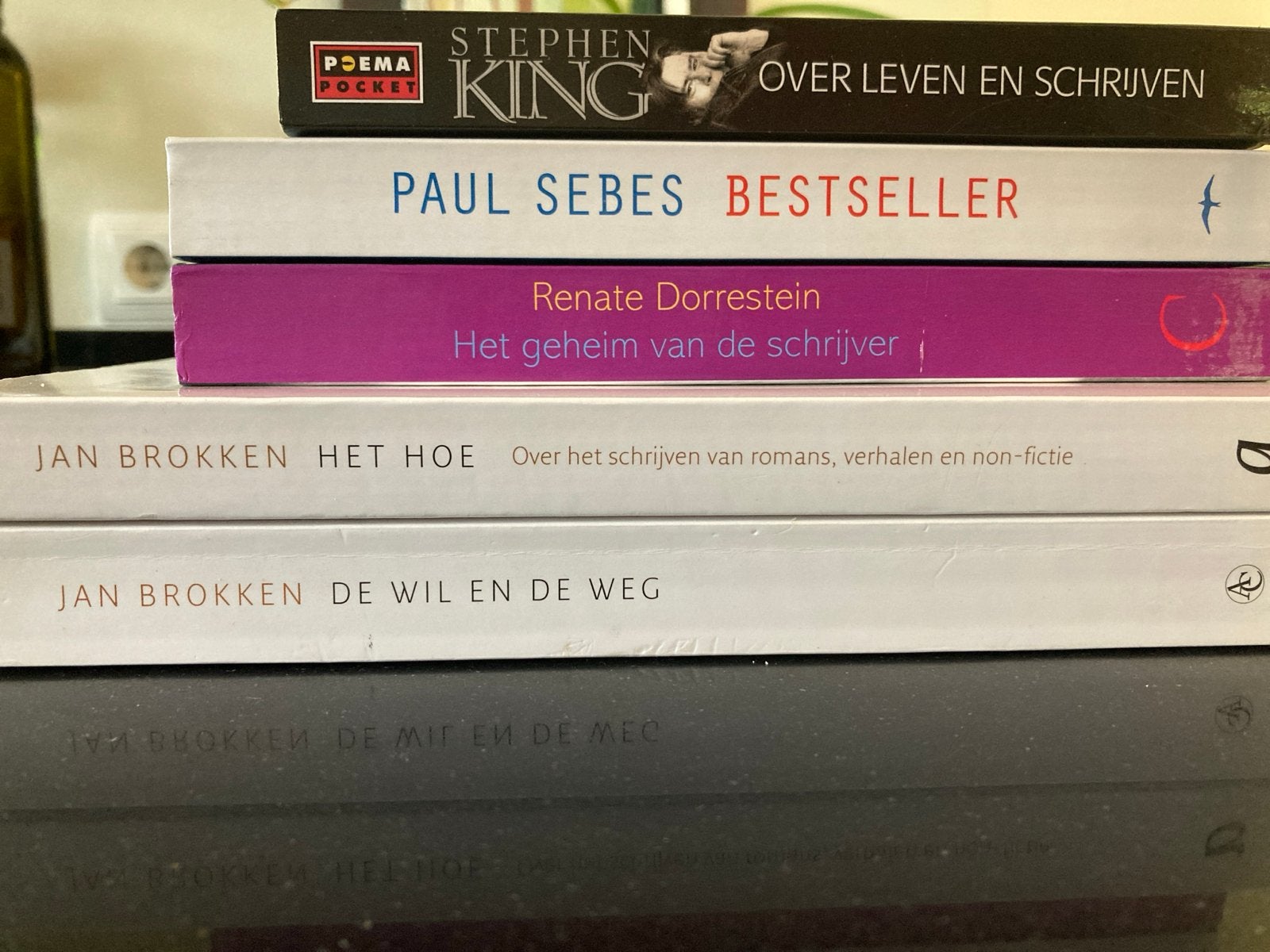 Boeken over schrijven: Stephen King, Paul Sebes, Jan Brokken, Ophalen of Verzenden, Zo goed als nieuw, Nederland