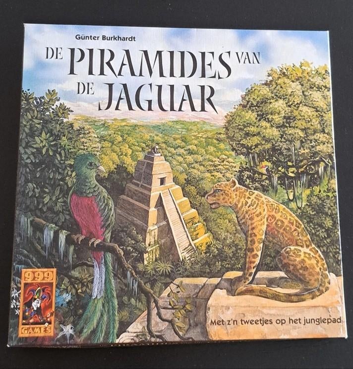De Piramides van de Jaguar spel 999 Games, Een of twee spelers, Ophalen of Verzenden, Zo goed als nieuw, 999 Games