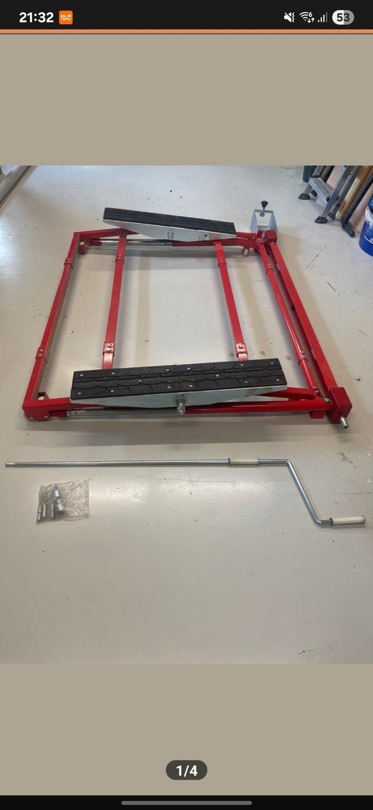 Poetsbrug  - Nette staat en compleet, Ophalen of Verzenden, Gebruikt