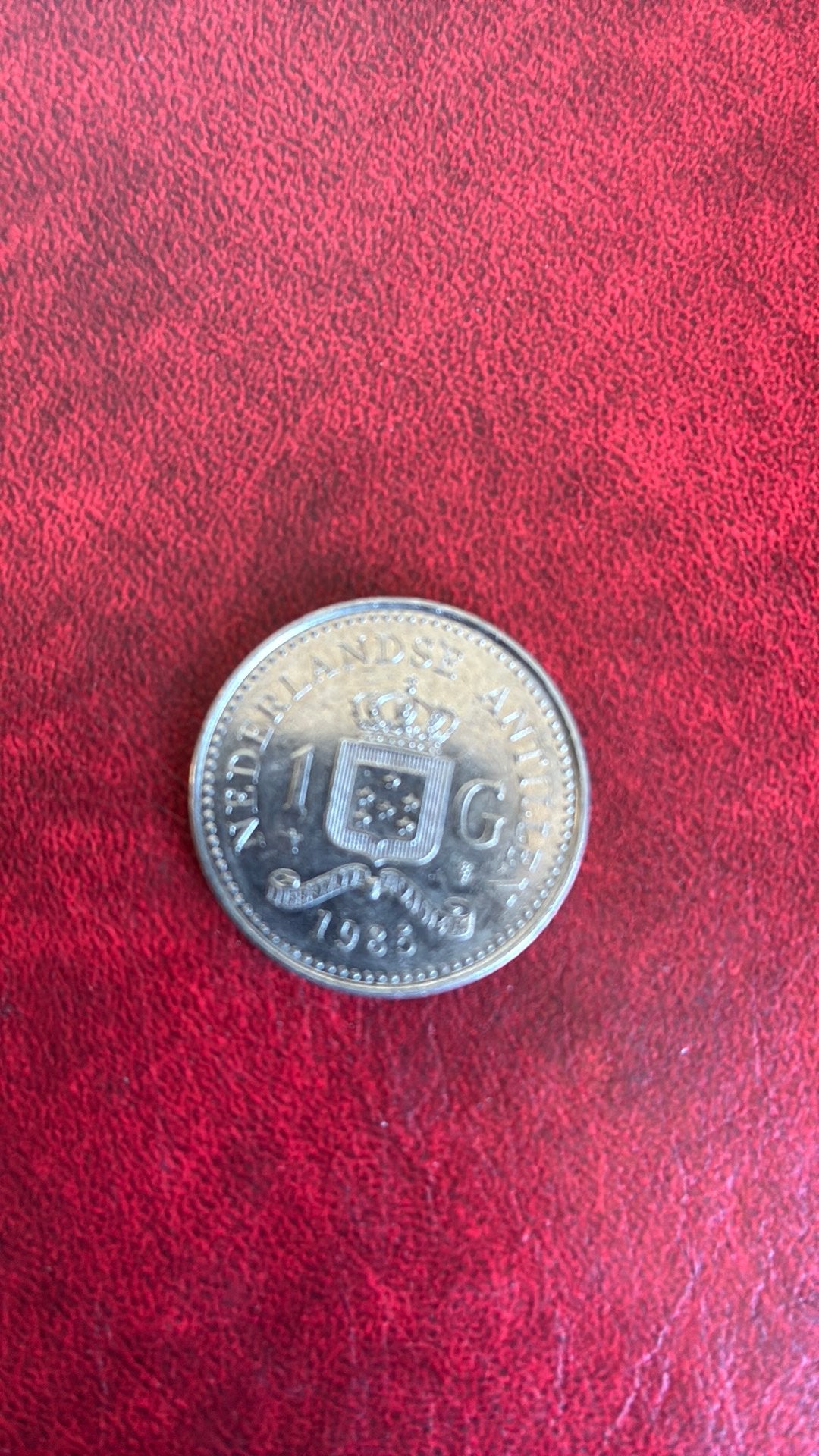 Nederlandse antillen 1 gulden 1985, Postzegels en Munten, Ophalen of Verzenden, Koningin Beatrix, 1 gulden