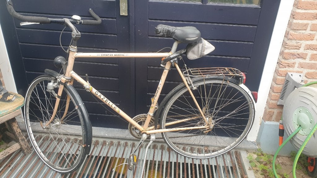 gazelle vintage racefiets, Fietsen en Brommers, Fietsen | Racefietsen, Gebruikt, Ophalen of Verzenden, Gazelle, 10 tot 15 versnellingen