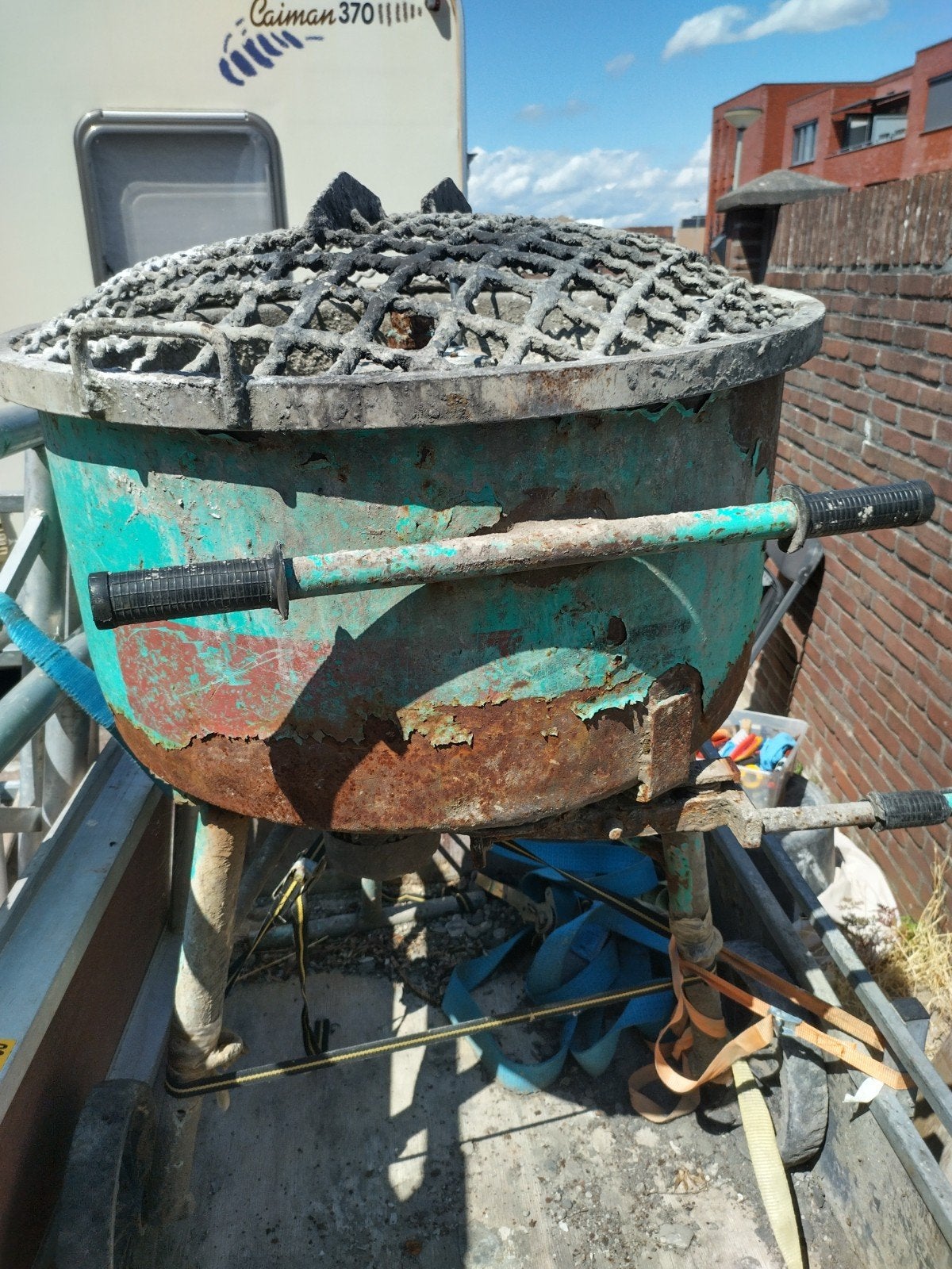 Gebruikte imel voegmenger/dwangmenger type 120, Ophalen, Gebruikt