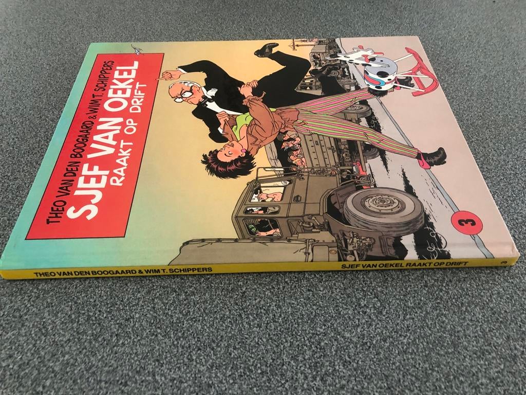 Sjef van Oekel Raakt op Drift - Theo van den Boogaard, Boeken, Stripboeken, Eén stripboek, Ophalen of Verzenden, Gelezen