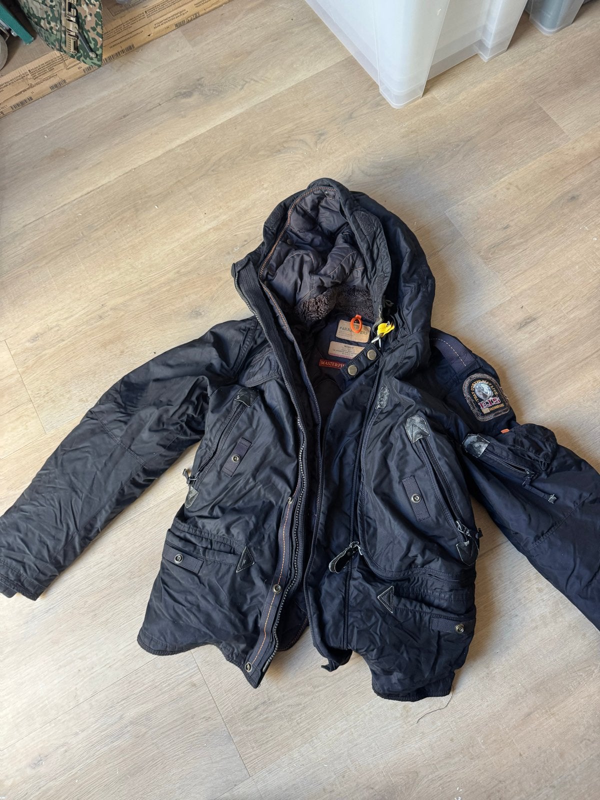 Parajumpers Masterpiece Series jas - Zwart, Ophalen of Verzenden, Gedragen, Maat 48/50 (M), Zwart