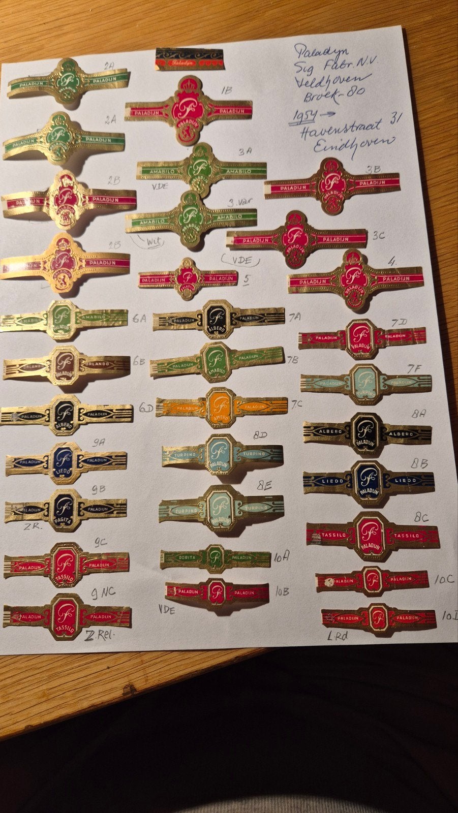 Sigarenbanden, Verzamelen, Ophalen, Zo goed als nieuw, Sigarenbandjes