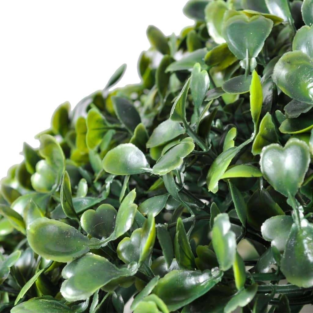 Buxusbollen buxus kunstplant 27 cm 2 stuks GRATIS BEZORGD!, Binnen, Groen, Verzenden, Kunstplant