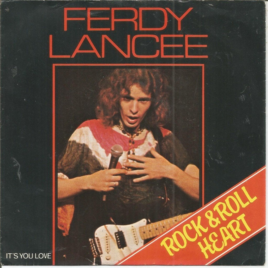 VERKOCHT Ferdy Lancee – Rock & Roll Heart (1977), Gebruikt, Fotohoes, 7 inch, Ophalen of Verzenden