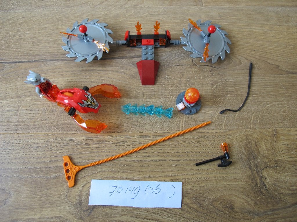 Lego Chima 70149 Schroeiende Zwaarden en 70150 Vlam. klauwen, Overige thema's, Inclusief instructies, Lego, Ophalen of Verzenden