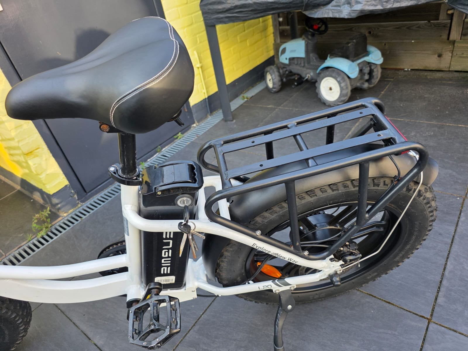 Bike ebike Fat-bike fatbike, Ophalen of Verzenden, Zo goed als nieuw, 20 inch of meer
