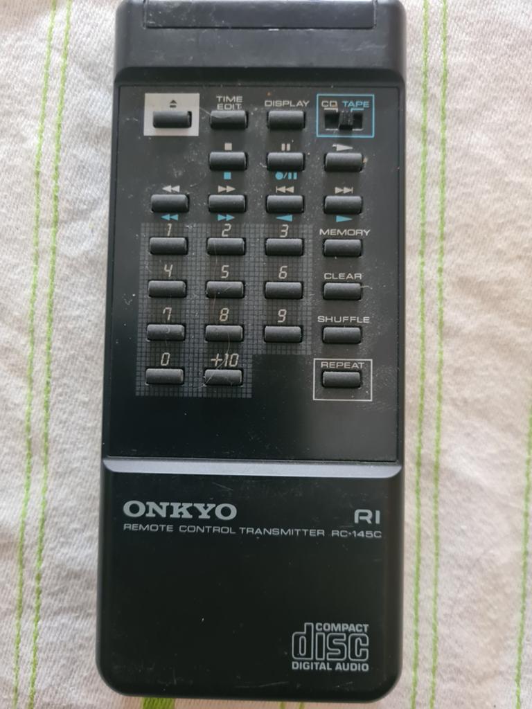 Onkyo RC 145C remote, Ophalen, Zo goed als nieuw