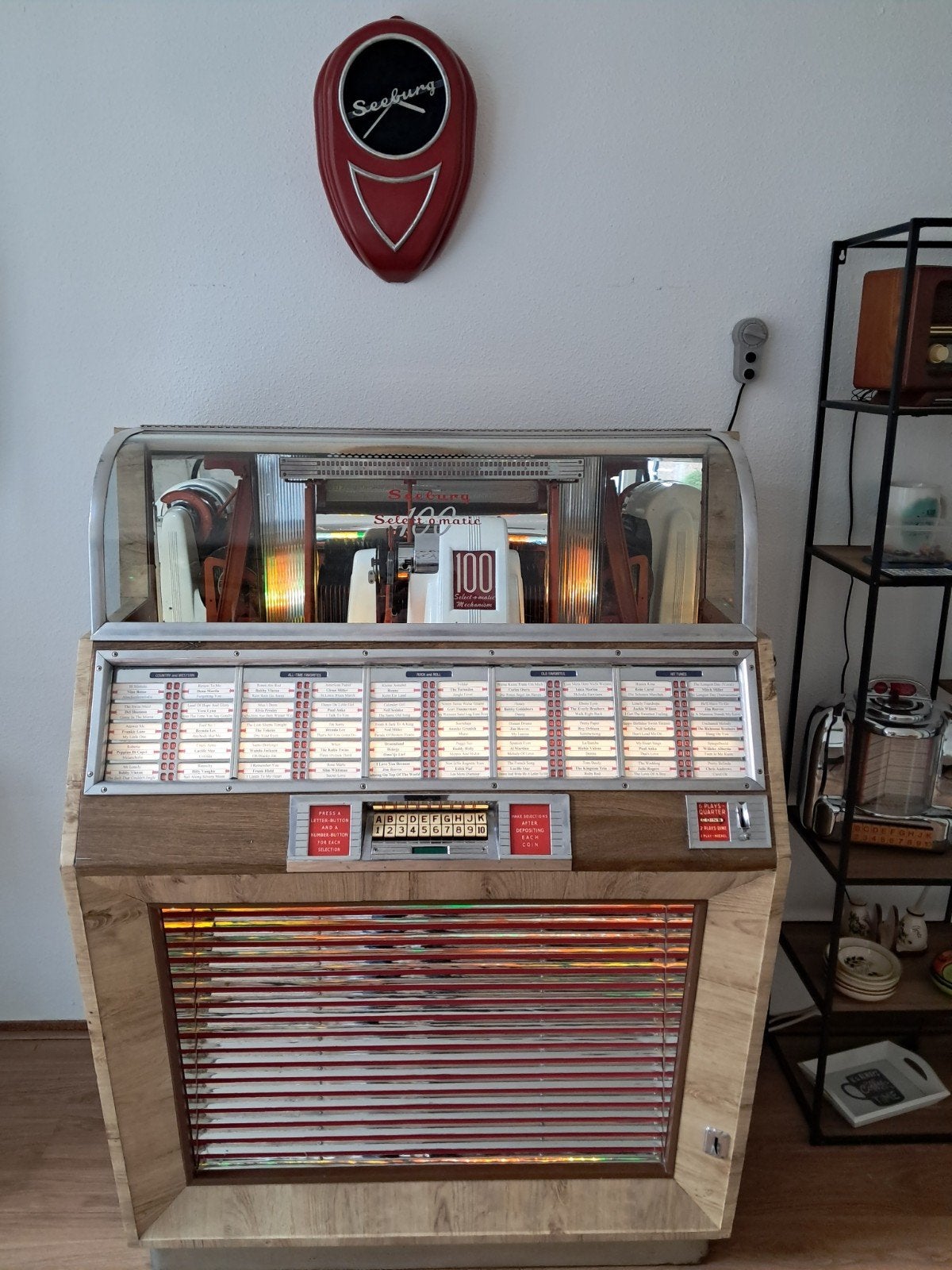 Seeburg M100A Jukebox, Verzamelen, Gebruikt, Voor 1950, Seeburg, Ophalen