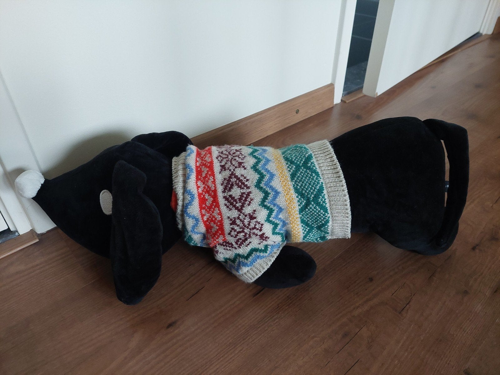 takkie knuffel met kersttrui, Ophalen of Verzenden, Zo goed als nieuw, Overige typen
