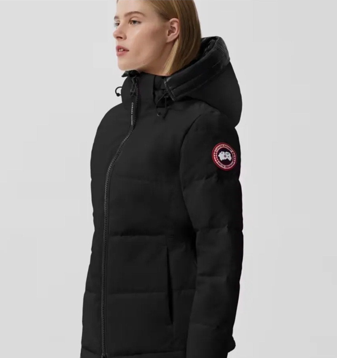 Canada Goose Chelsea Parka Zwart, Ophalen of Verzenden, Zo goed als nieuw, Maat 36 (S), Zwart