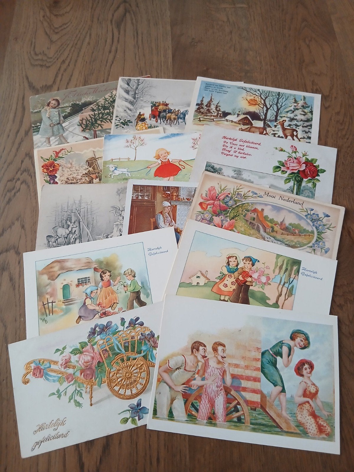 +/_ 50  THEMA KAARTEN, Verzamelen, Ansichtkaarten | Themakaarten, Ophalen of Verzenden, Gelopen, Feest(dag)