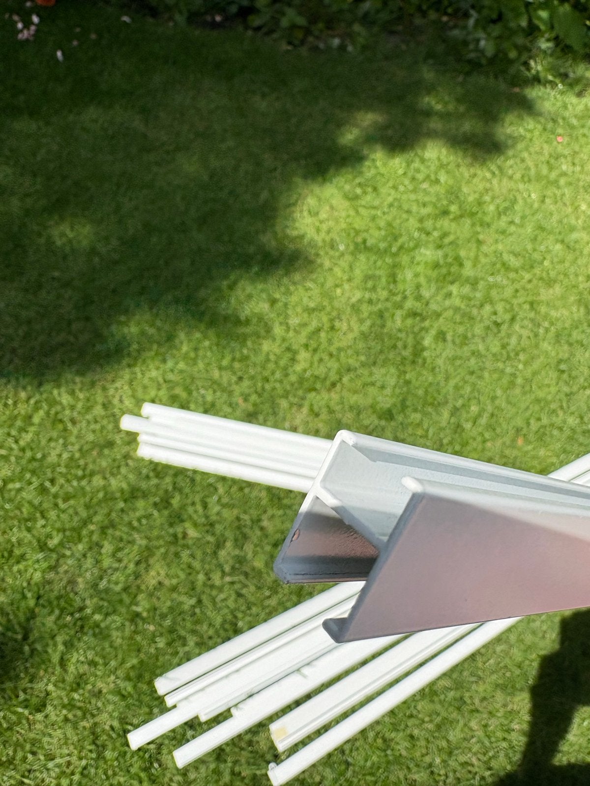 Aluminium IKEA gordijnrails, Huis en Inrichting, Ophalen, Gebruikt