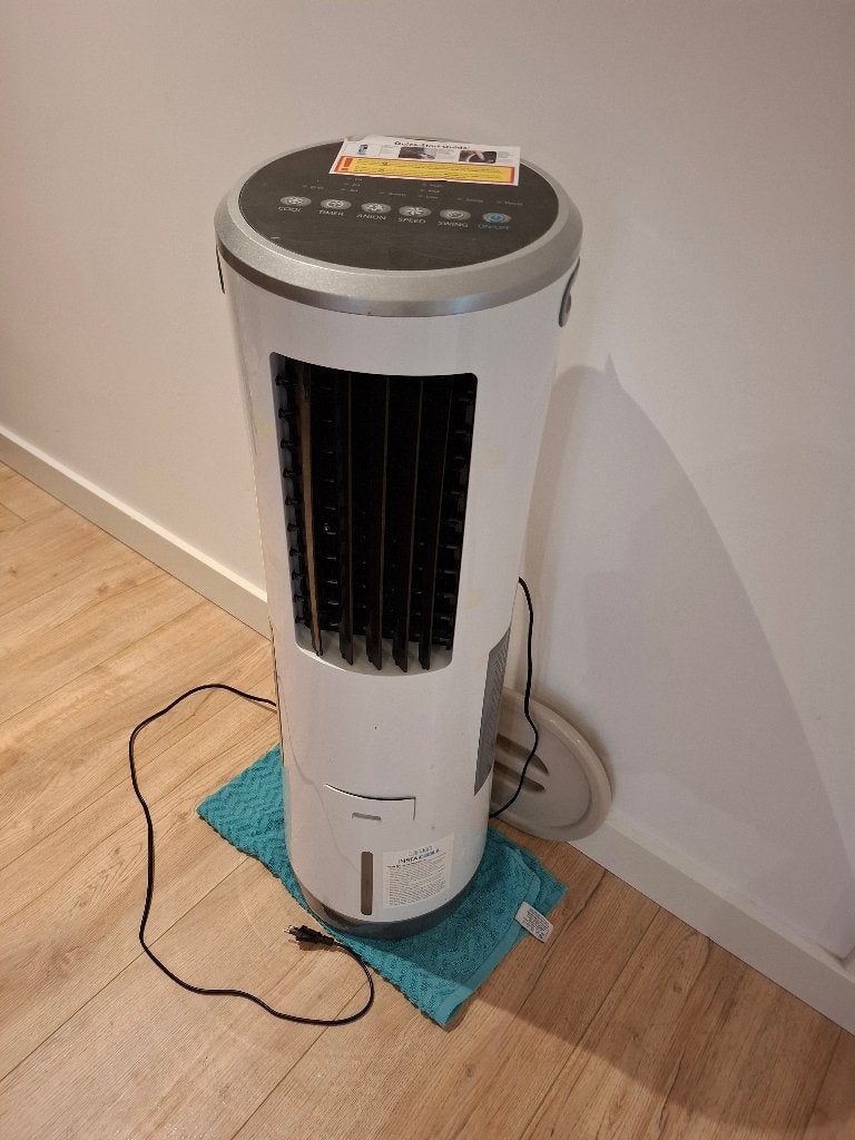 Mobiele luchtkoeler / ventilator, Ophalen, Zo goed als nieuw, Torenventilator