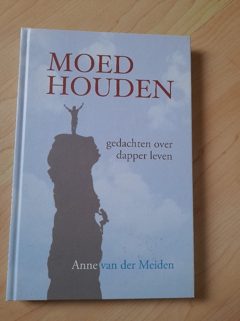 MOED HOUDEN Anne van der Meiden Gedachten over dapper, Ophalen of Verzenden, Zo goed als nieuw