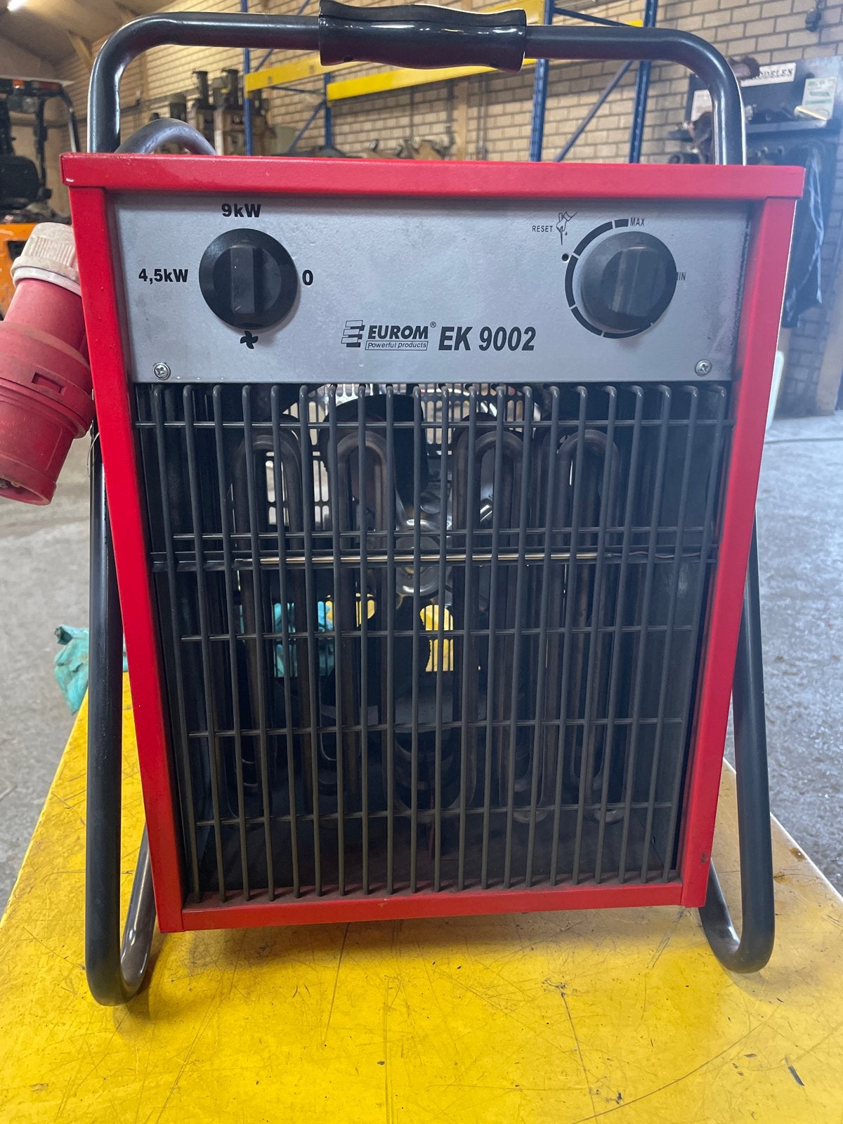Eurom EK 9002 Elektrische Kachel 9000 Watt, Ophalen, Zo goed als nieuw