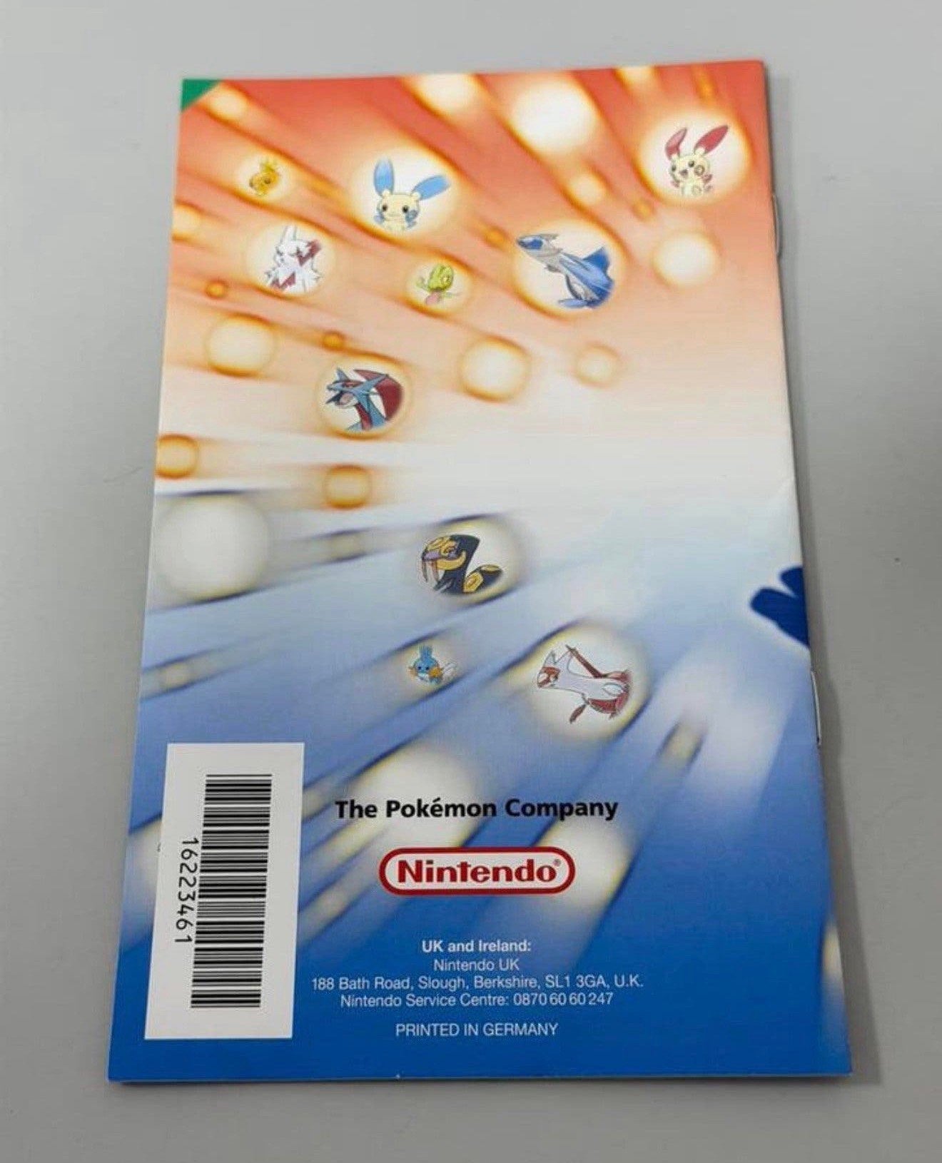 Pokemon Box Ruby & Sapphire GameCube Handleiding PAL boekje, P, P, Ophalen of Verzenden, Zo goed als nieuw