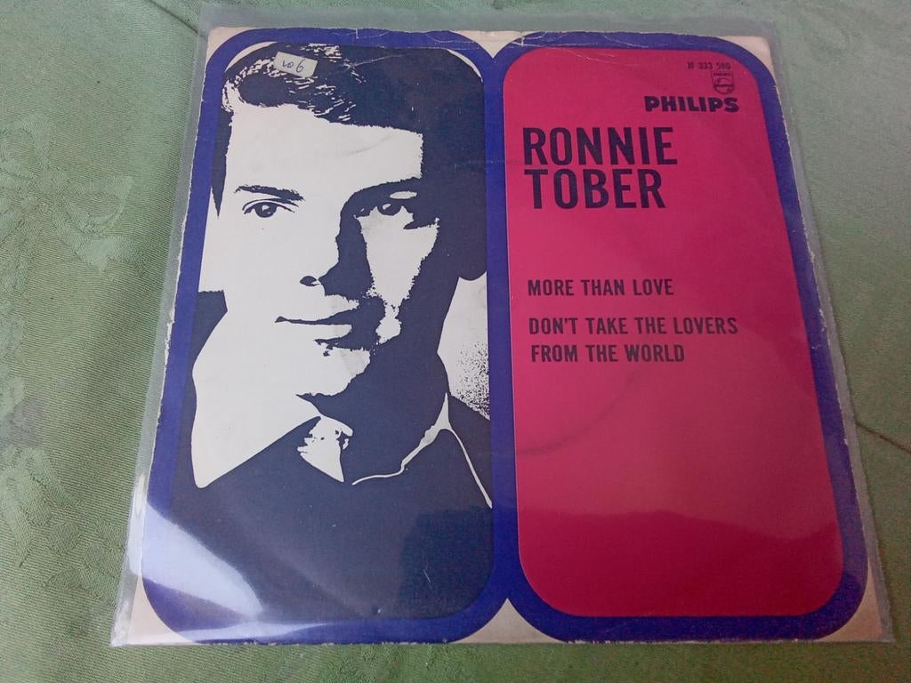 Ronnie Tober.        More than love, Gebruikt, Verzenden, 7 inch, Single