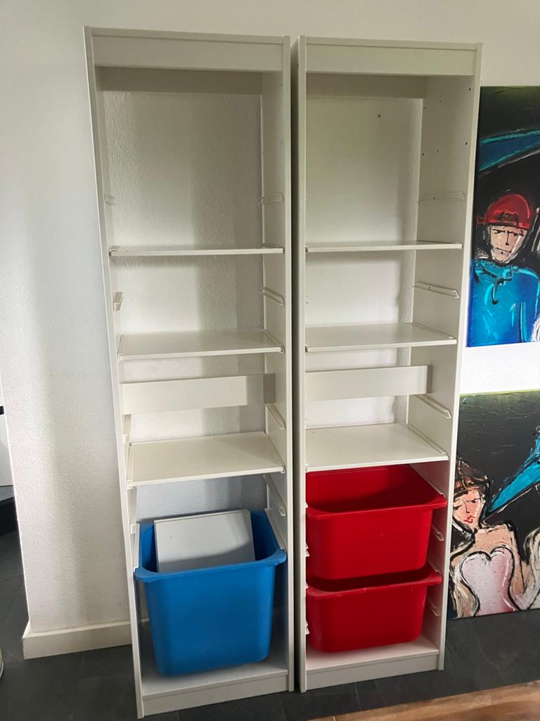 2x IKEA Trofast kast  hoog model, Huis en Inrichting, Kasten | Overige, Ophalen, Gebruikt